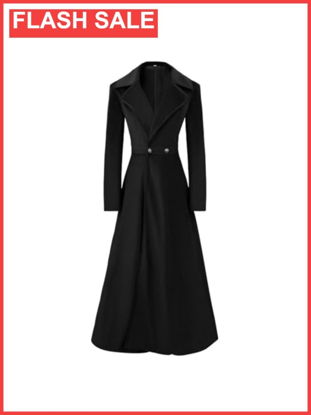 Victorian Trench Coat Double Breasted Long Winter Overcoat
